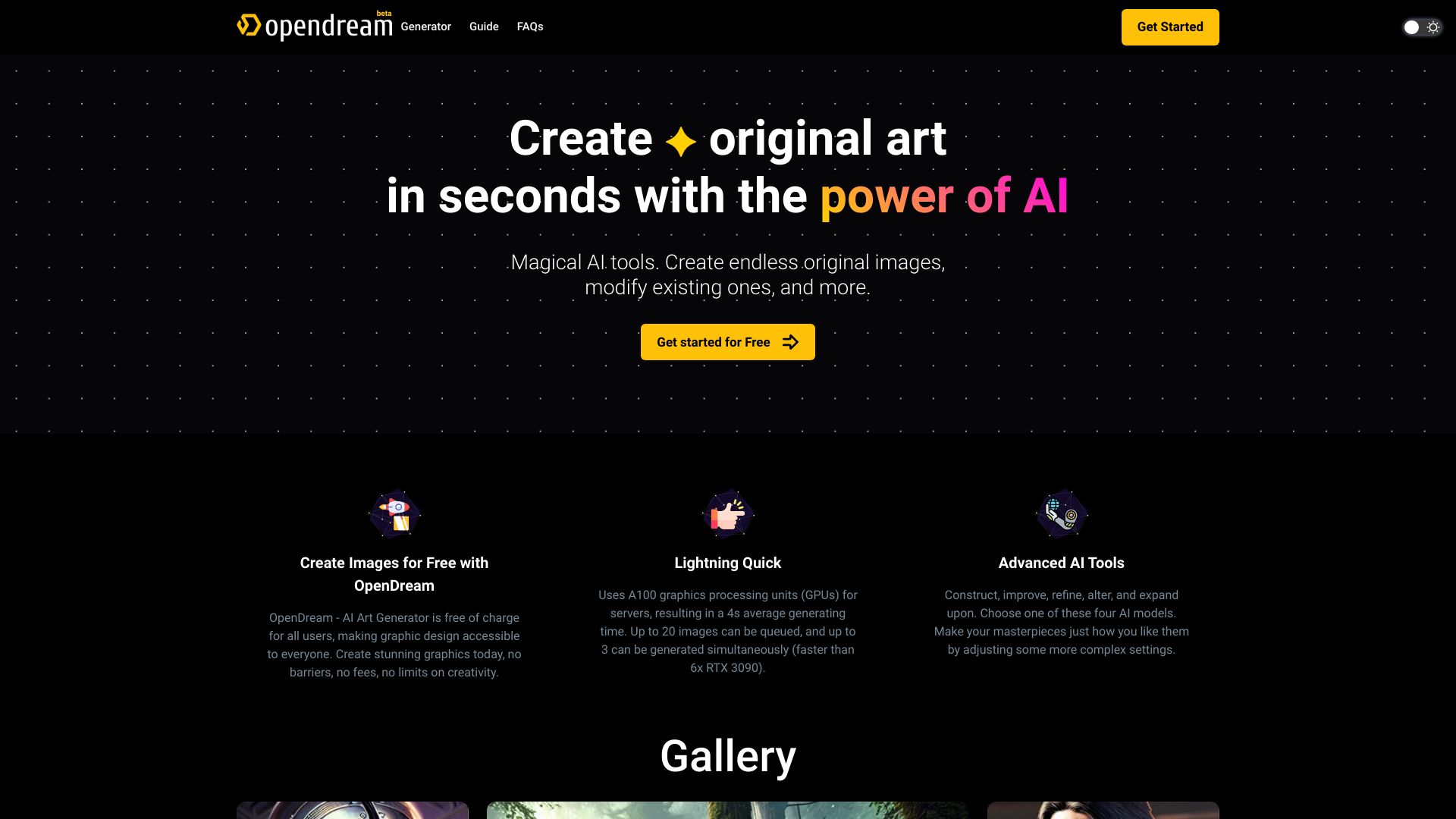 OpenDream screenshot