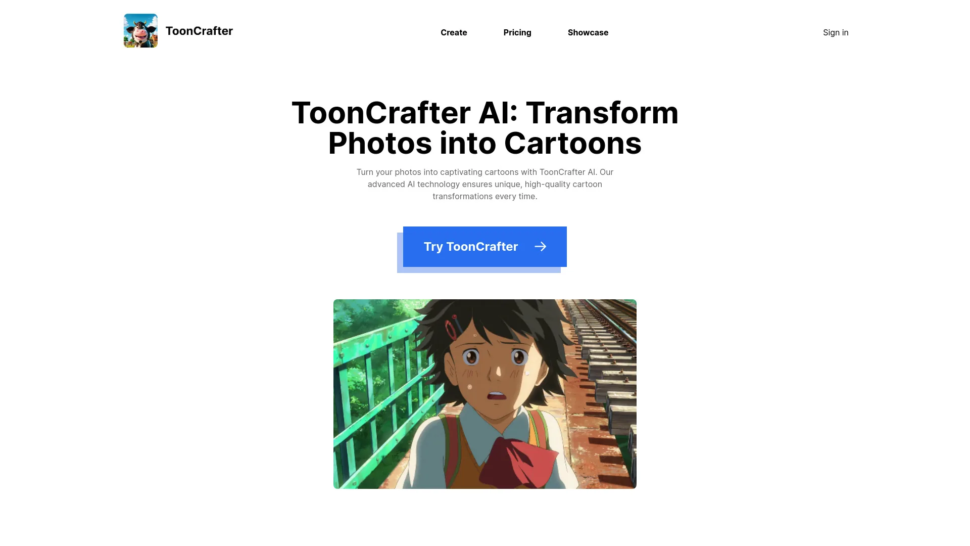 ToonCrafter AI screenshot