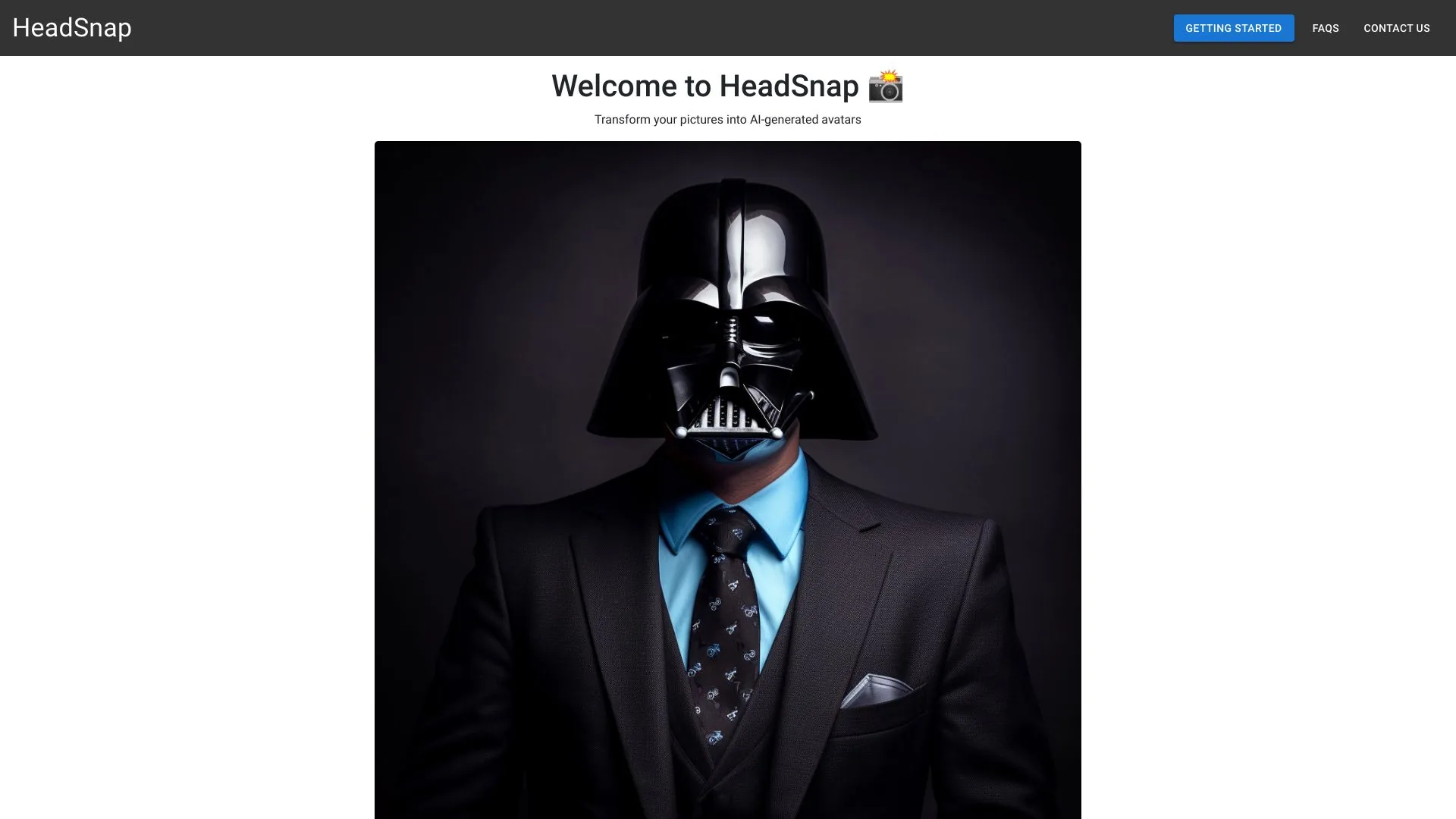 HeadSnap screenshot