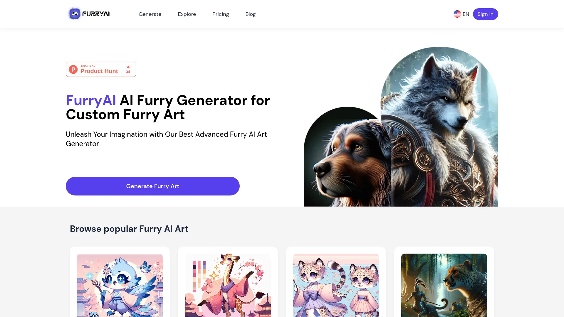 FurryAI screenshot