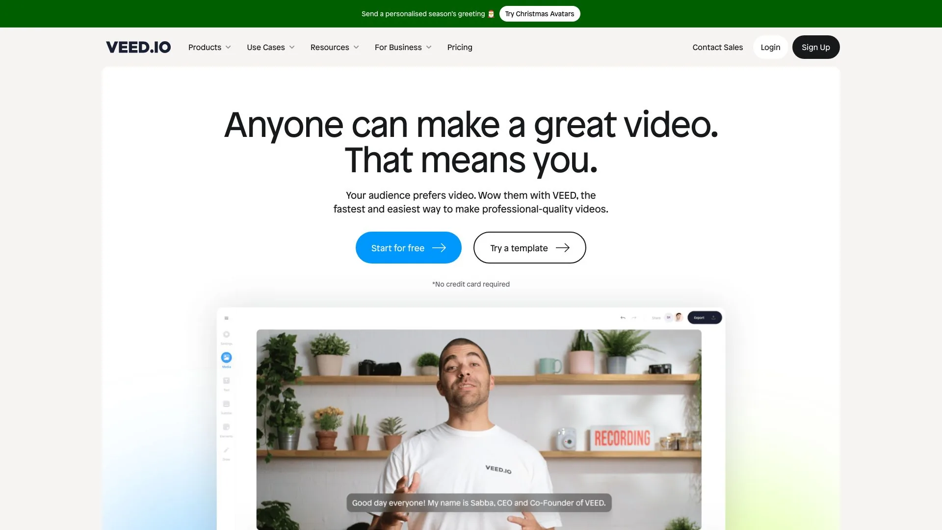VEED.IO screenshot