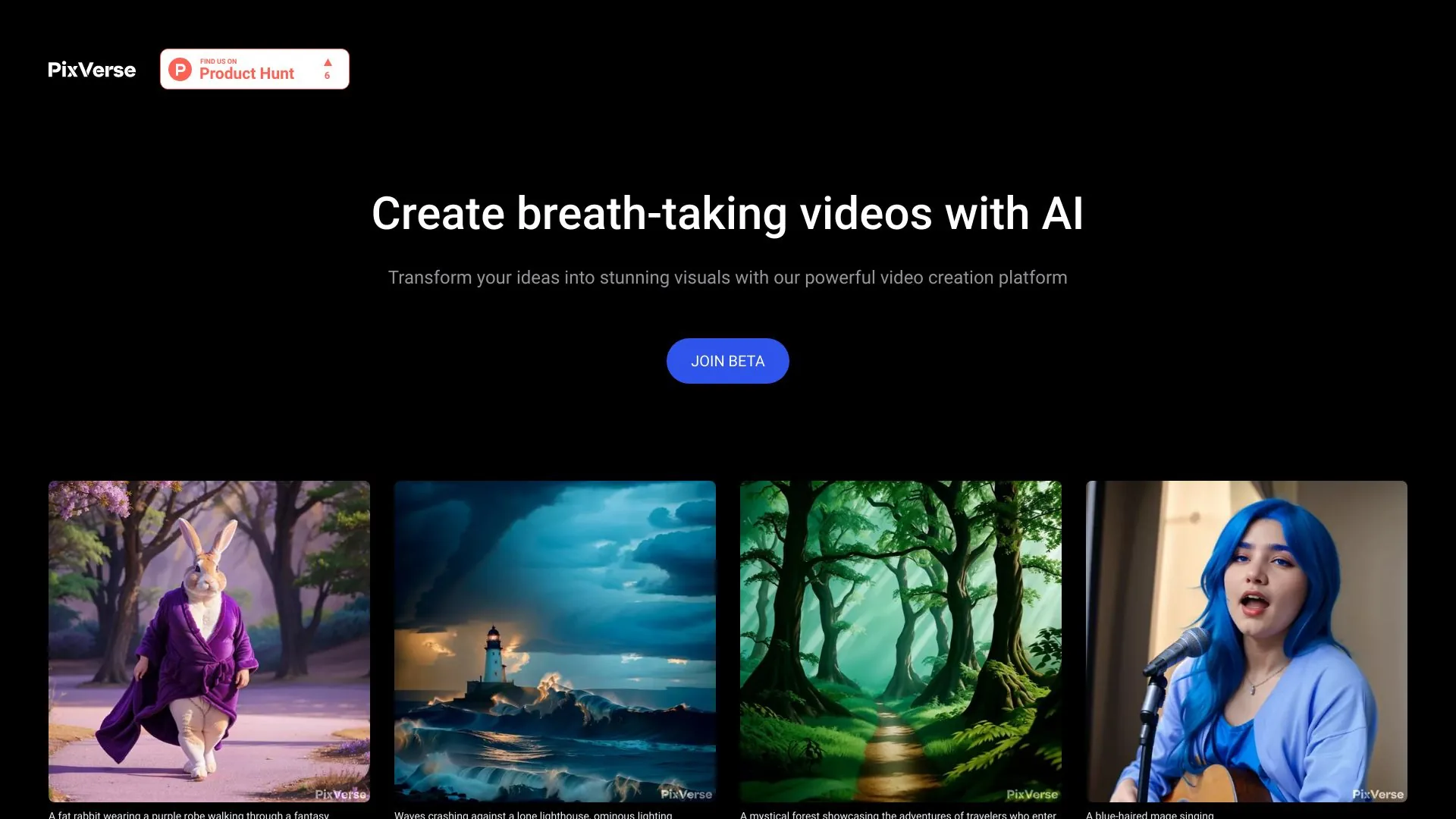 PixVerse screenshot