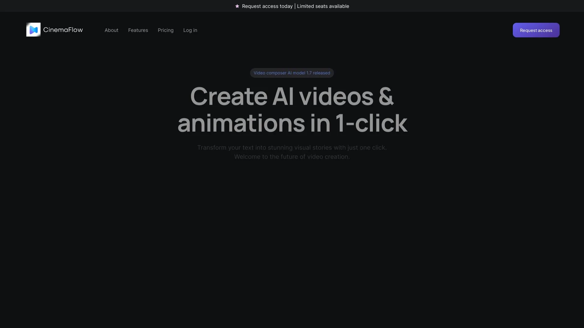 CinemaFlow AI screenshot