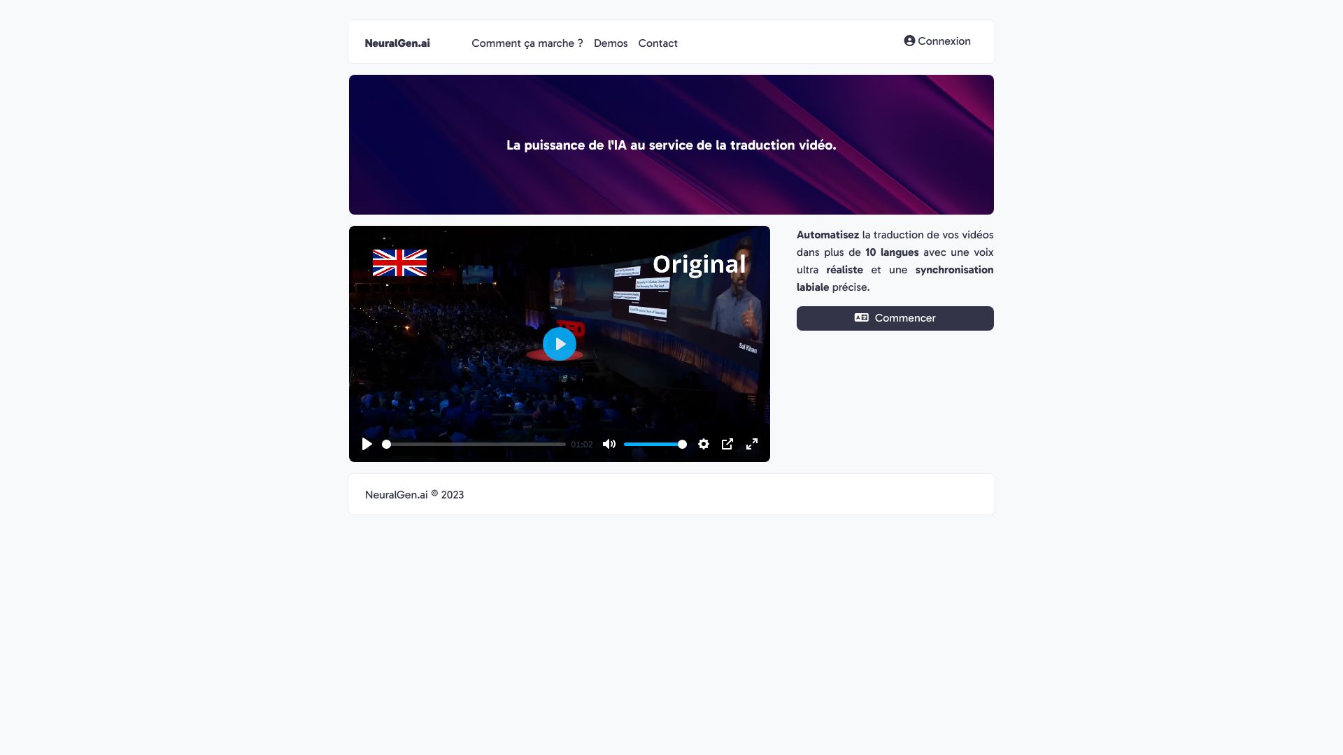 NeuralGen.ai screenshot