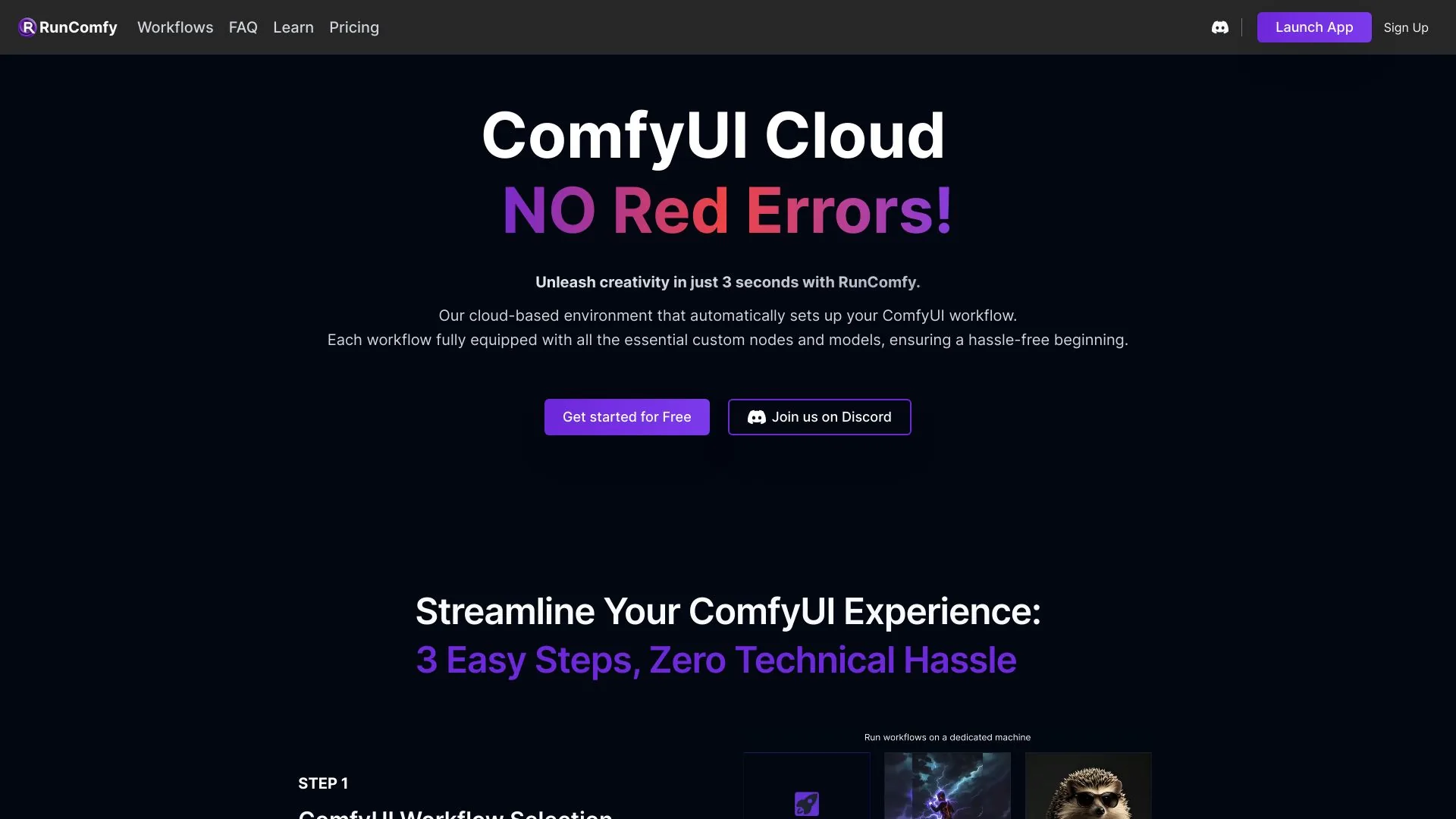 RunComfy screenshot