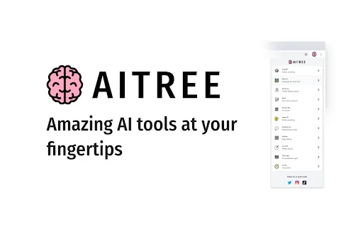 AI Toolbox Chrome Extension screenshot