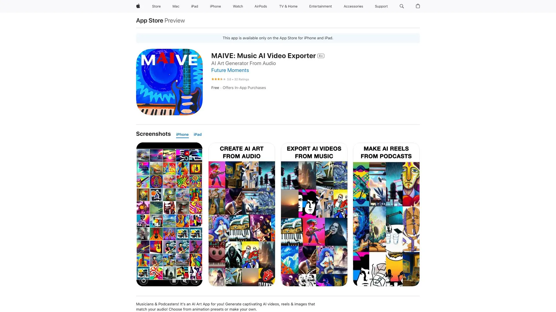 AI Art App screenshot