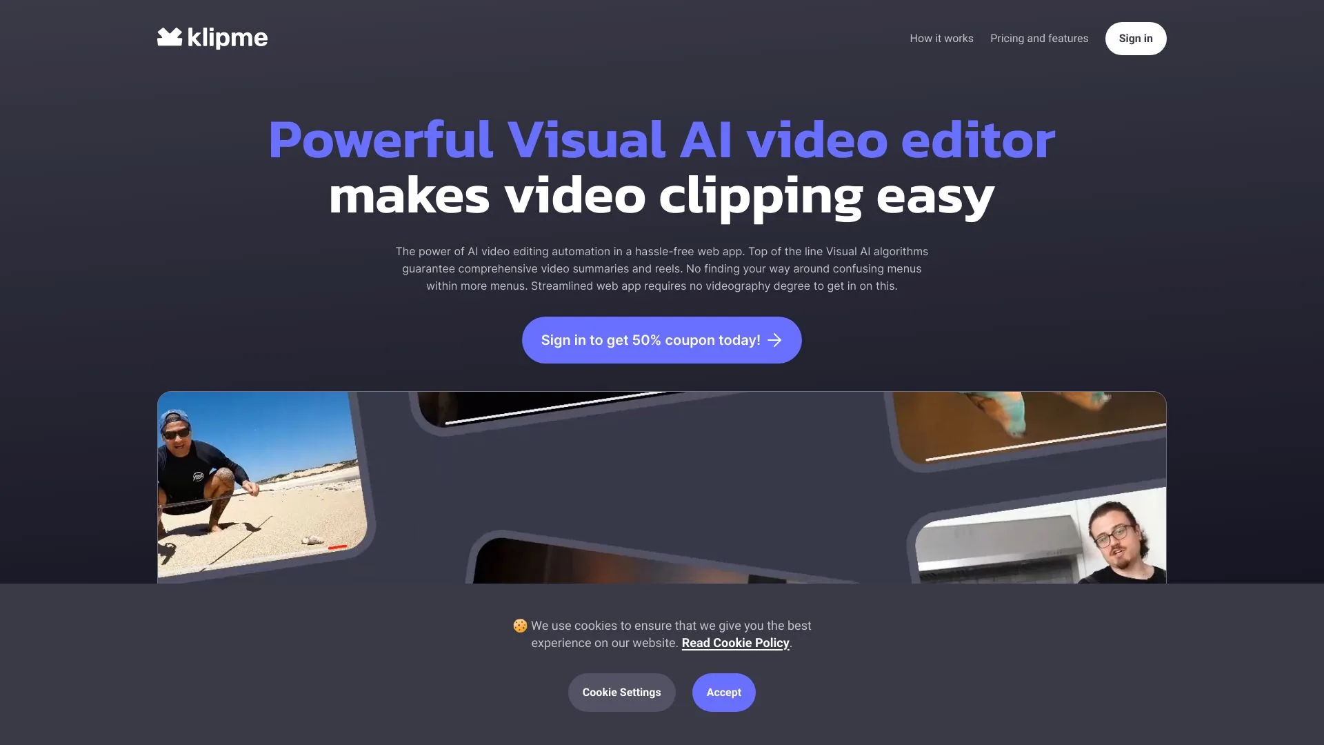 Klipme screenshot