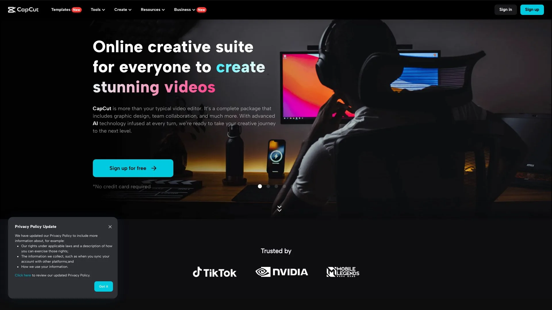 CapCut screenshot