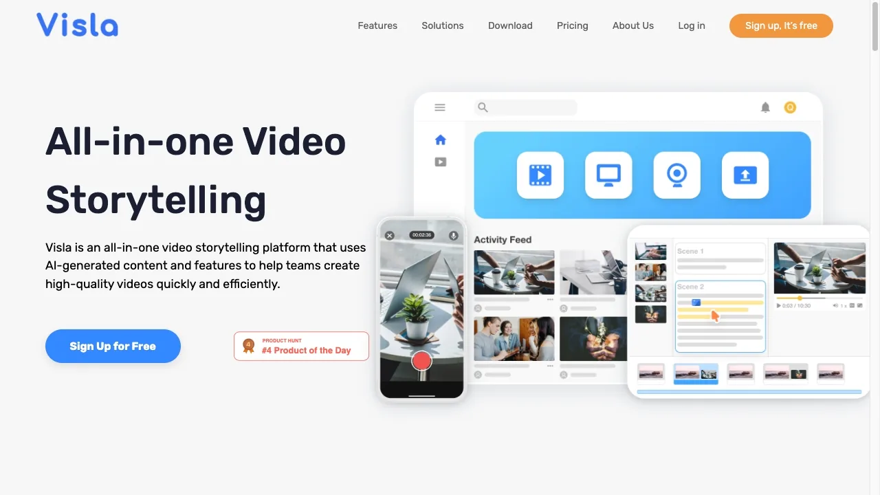 Visla screenshot