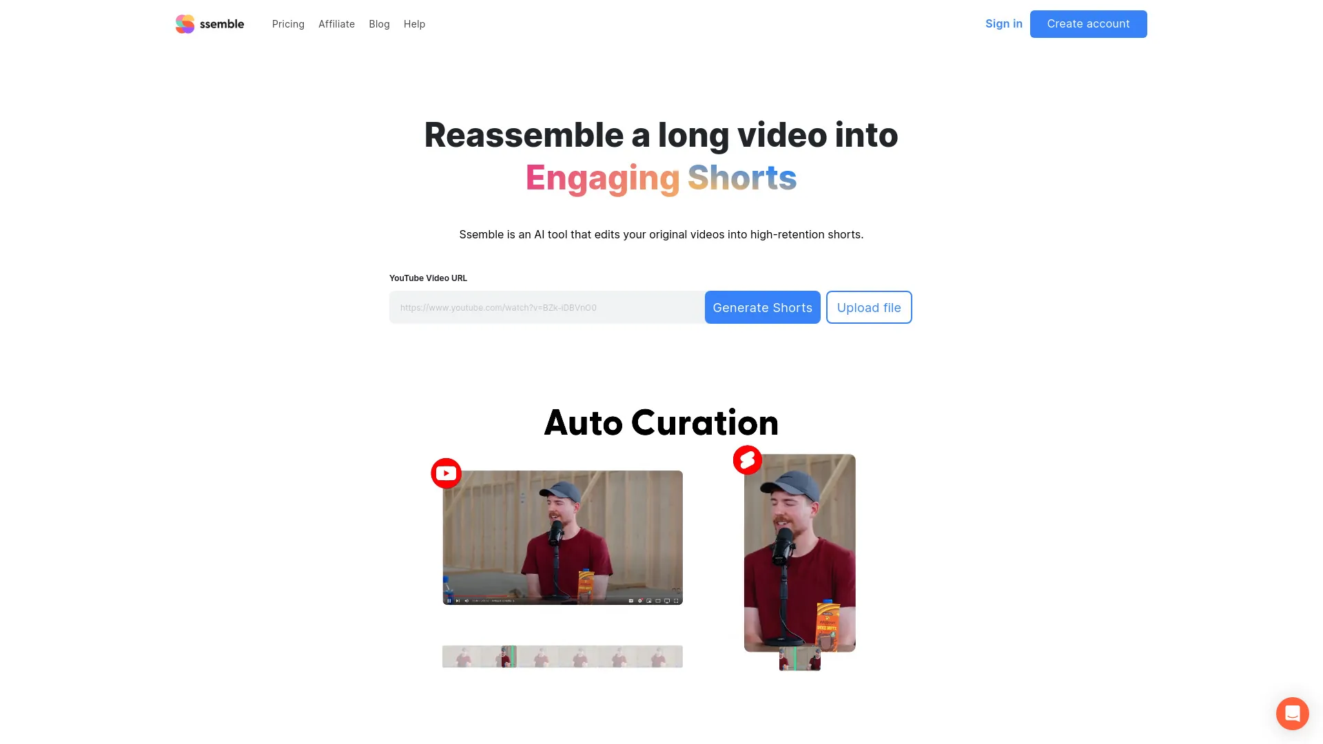 Ssemble screenshot