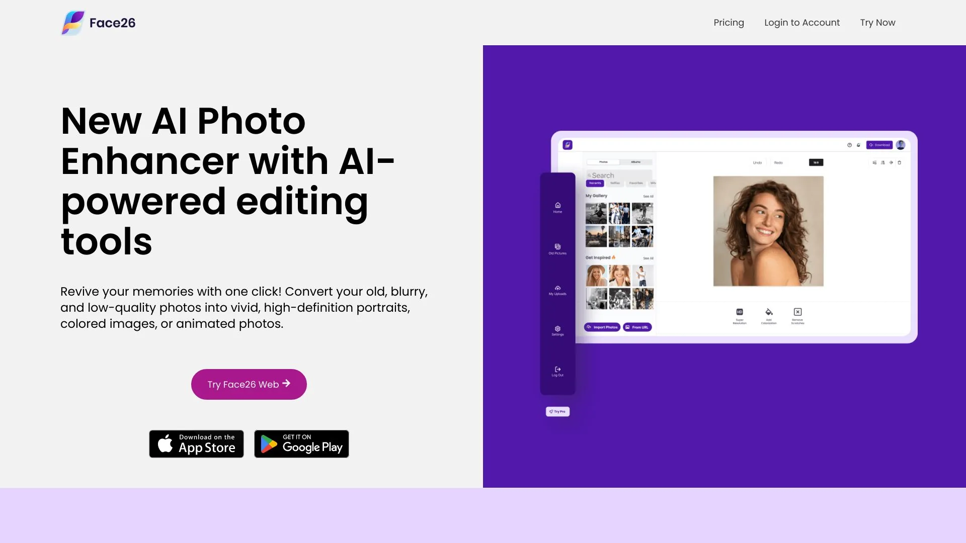 Face26 screenshot
