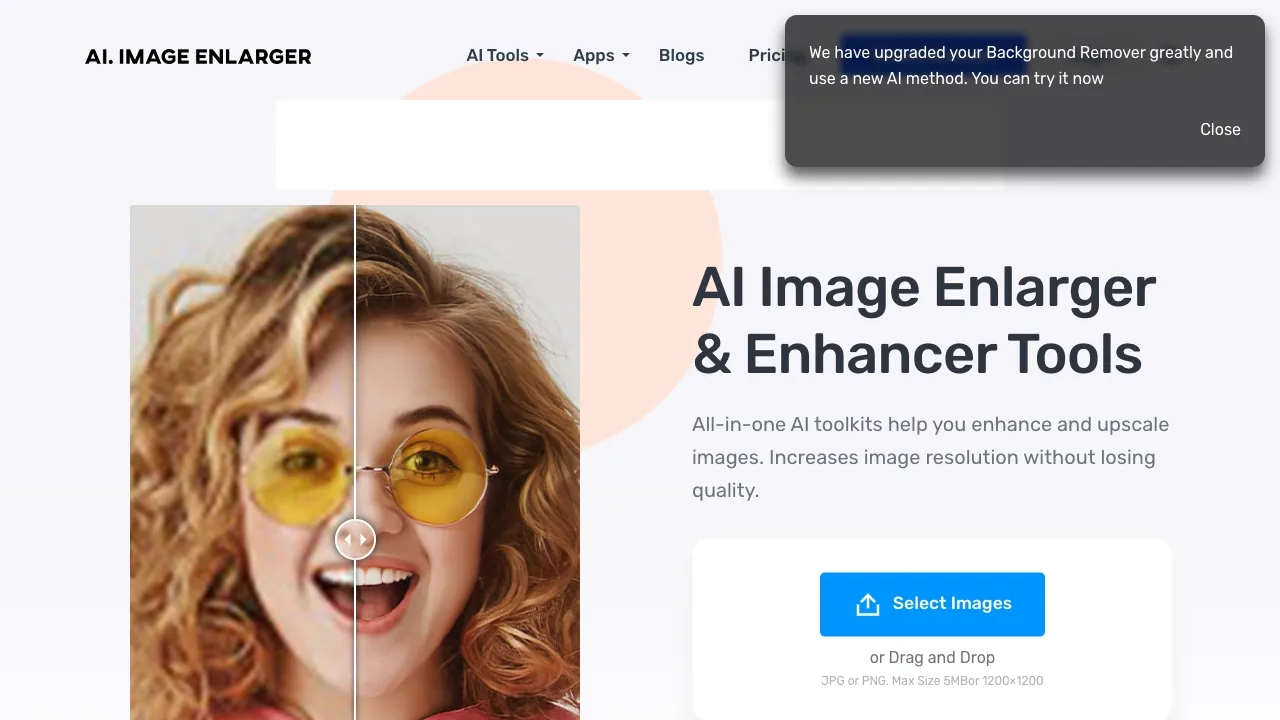 AI Image Upscaler screenshot