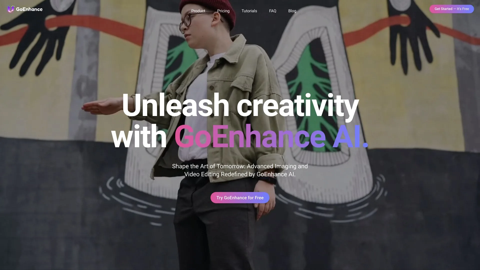 GoEnhance AI screenshot