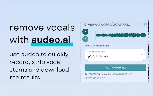 audeo.ai screenshot