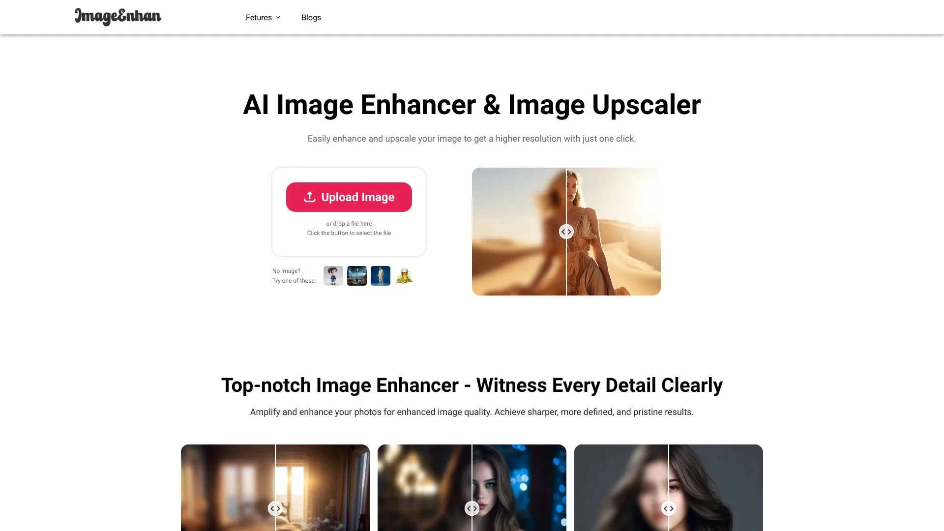 AI Image Enhancer screenshot