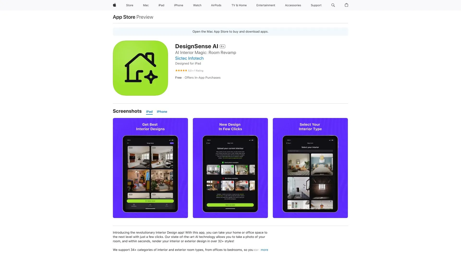 DesignSense AI screenshot