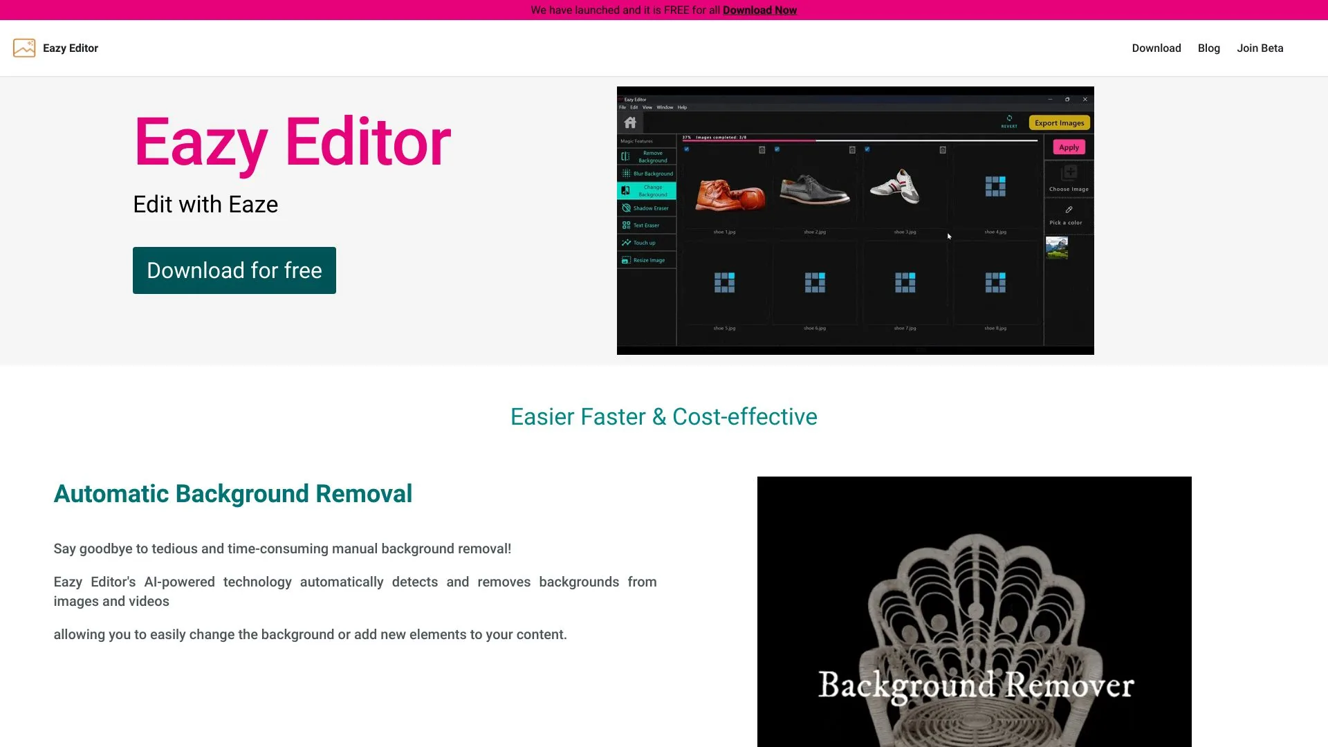 Eazy Editor screenshot
