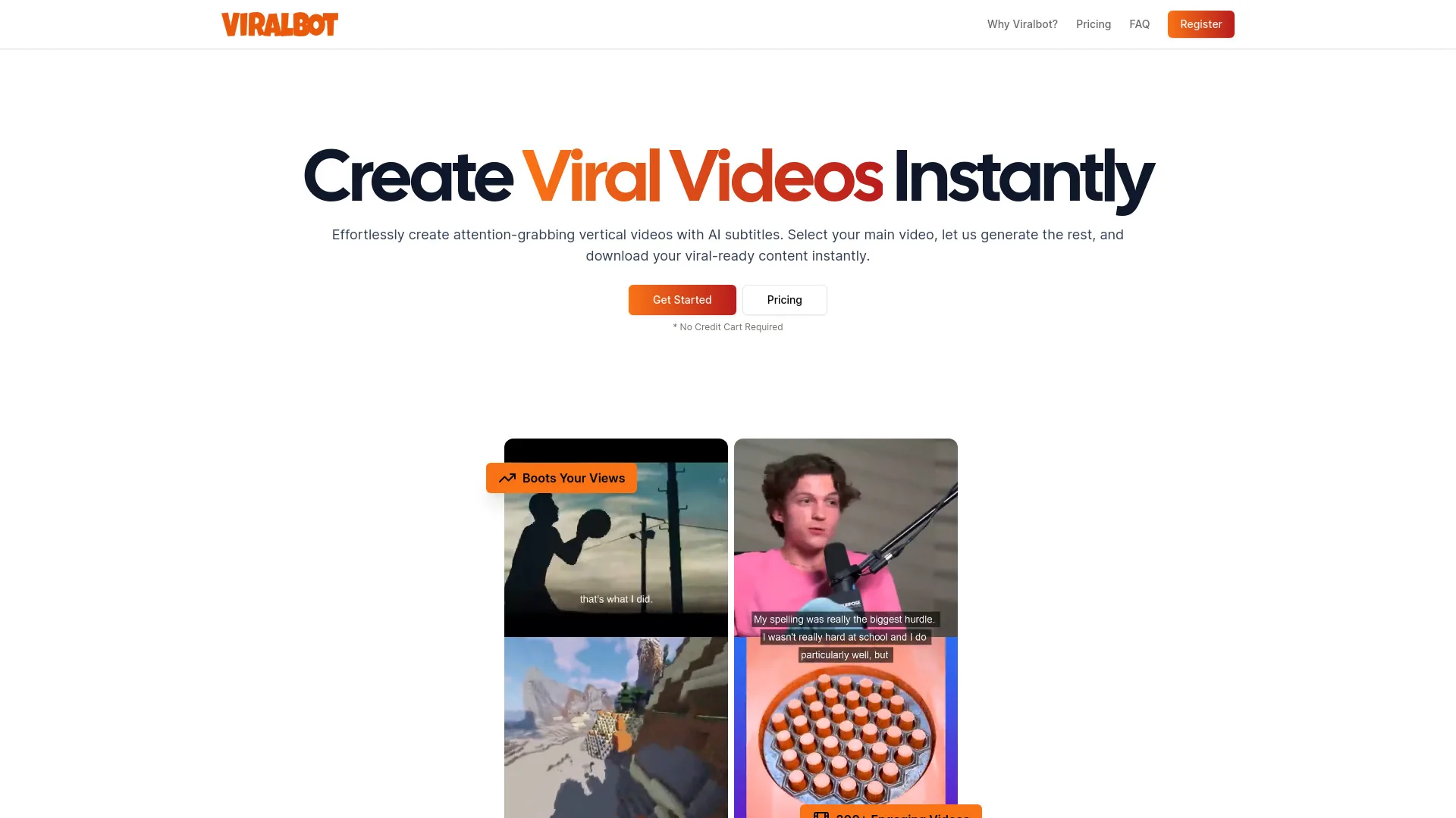 ViralBot screenshot