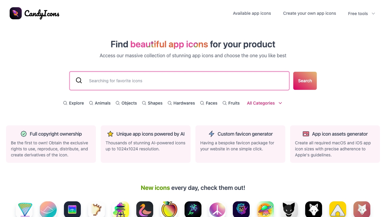 CandyIcons screenshot