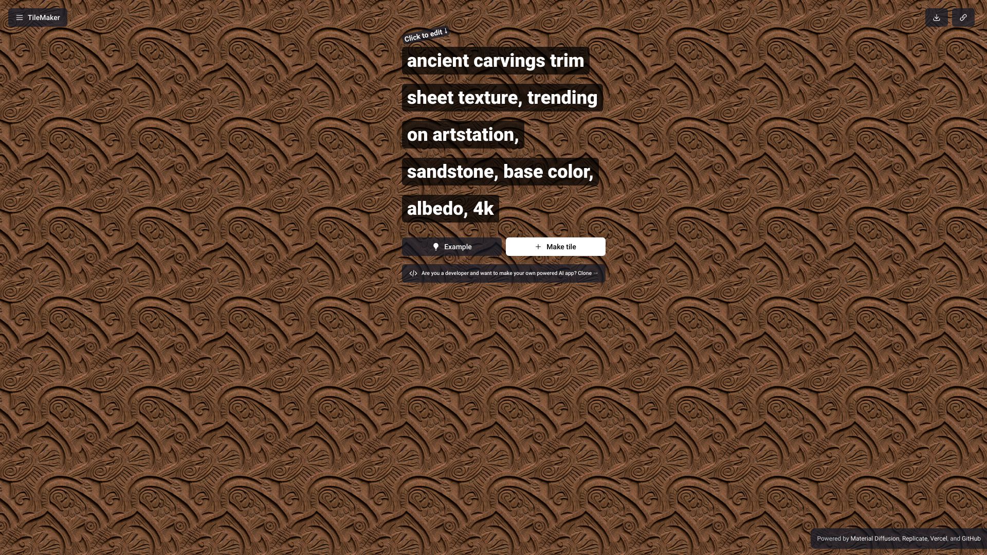 TileMaker screenshot