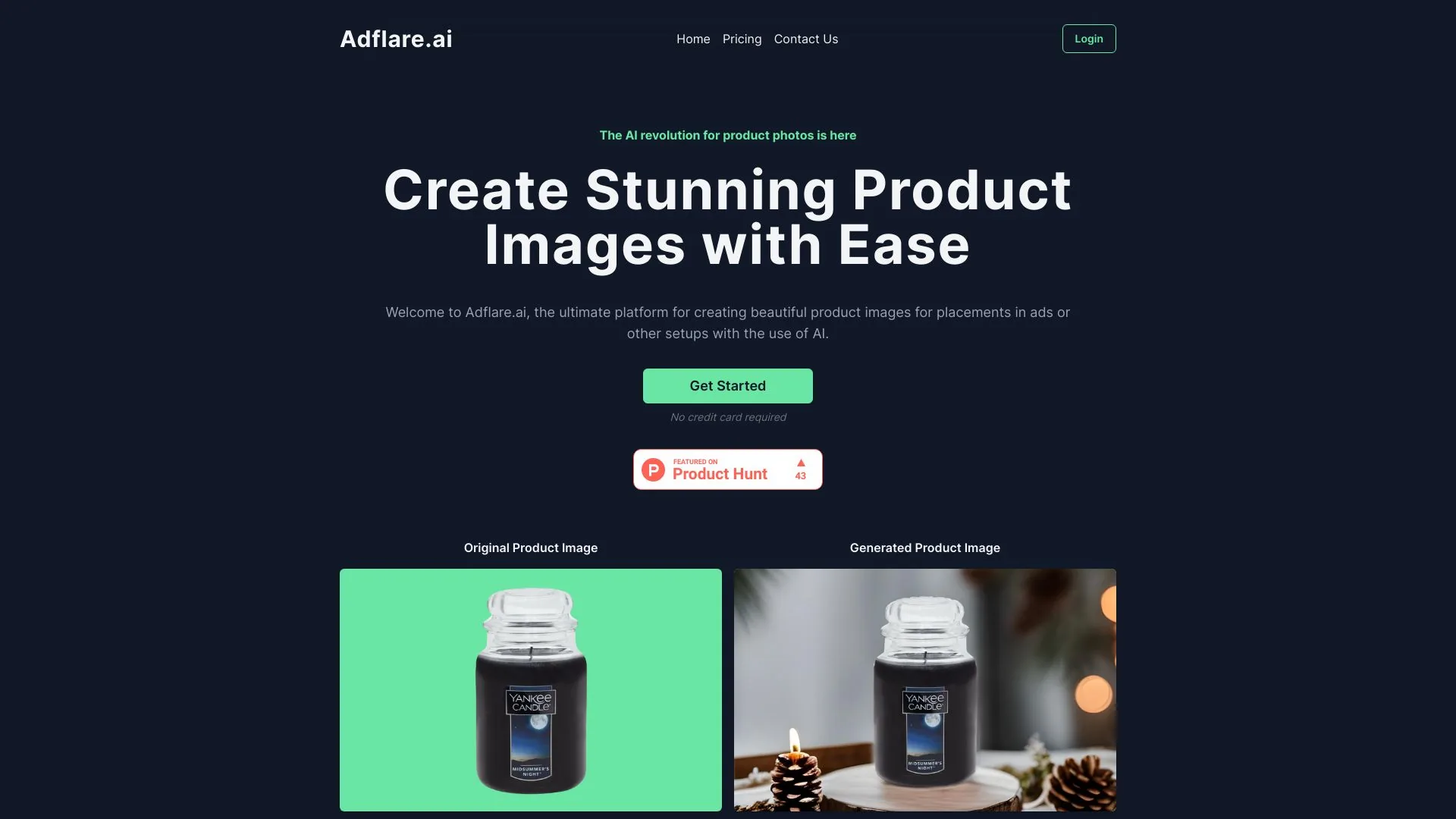 Adflare.ai screenshot