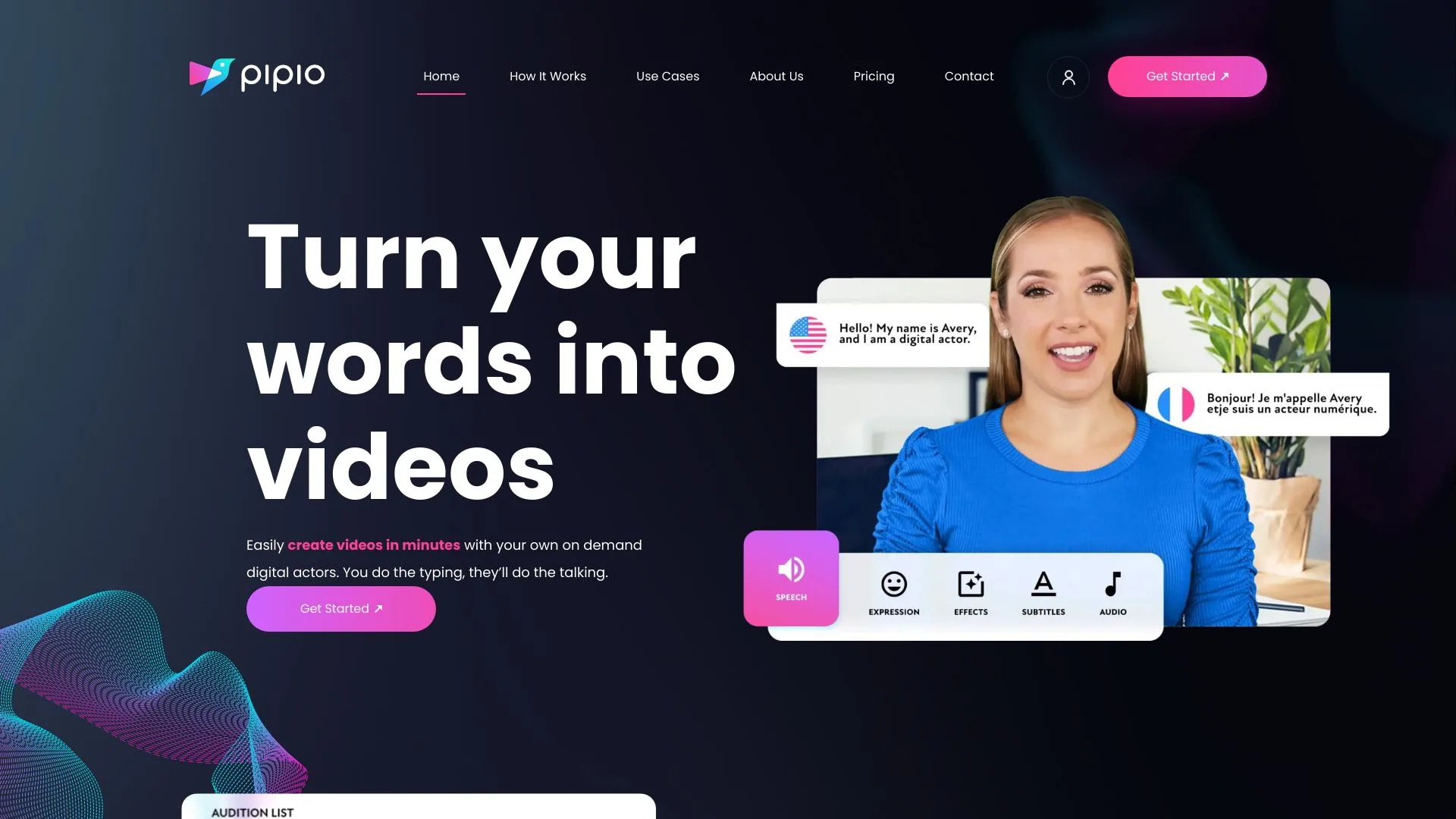 Pipio screenshot