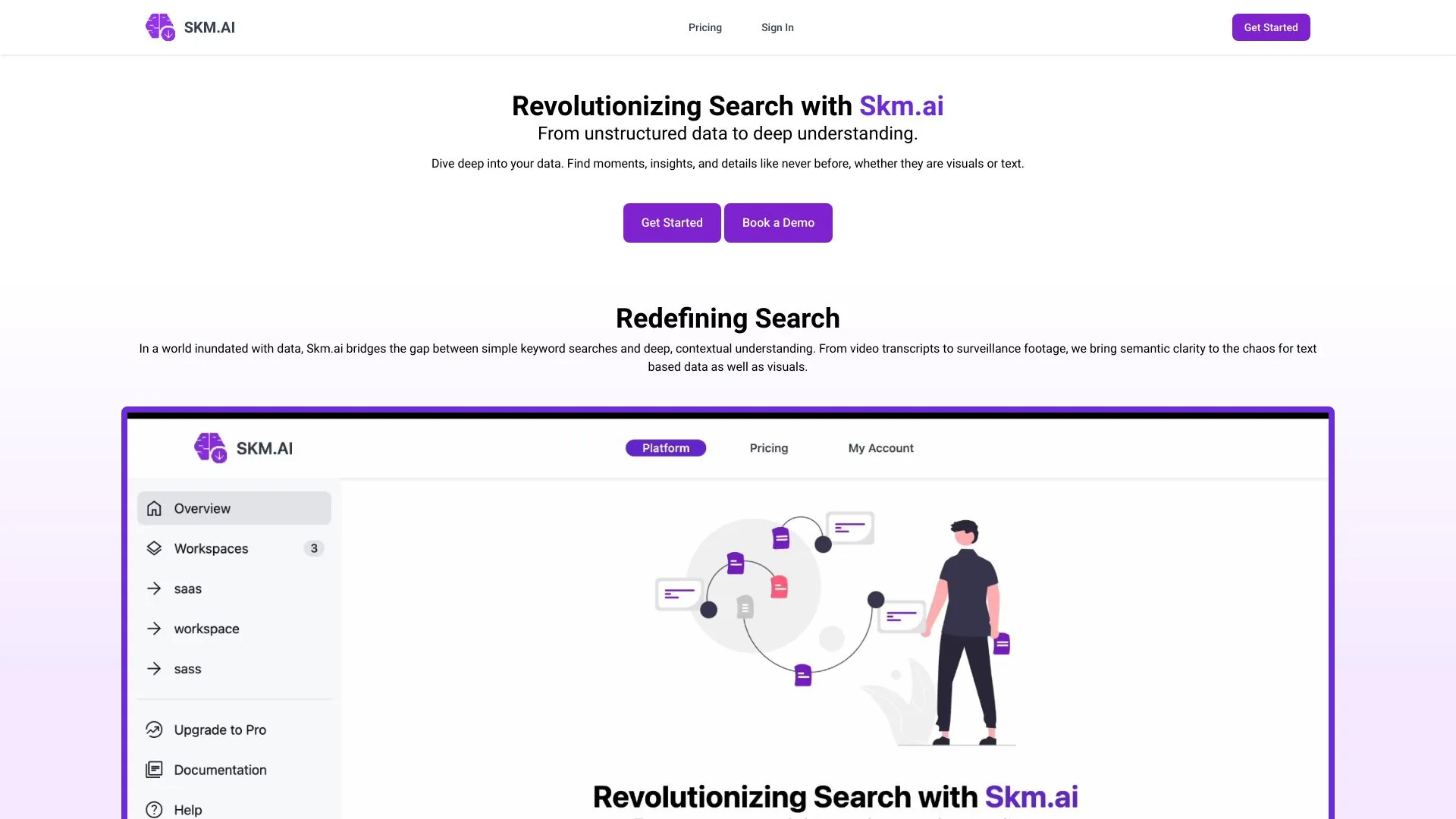 Skm.ai screenshot