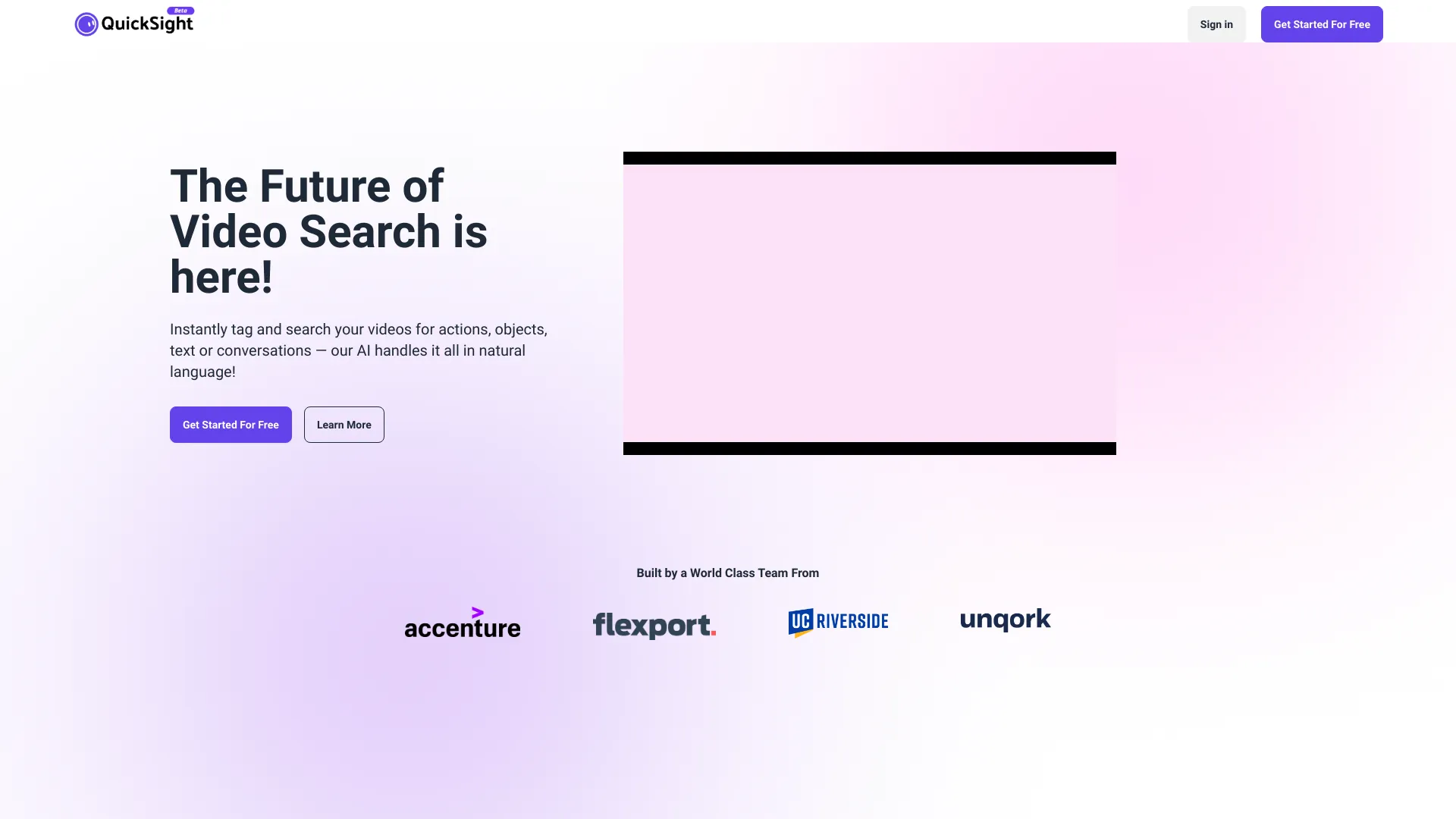 QuickSight screenshot