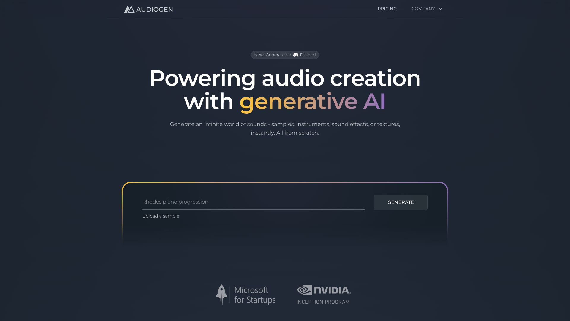 Sound Effect Generator screenshot