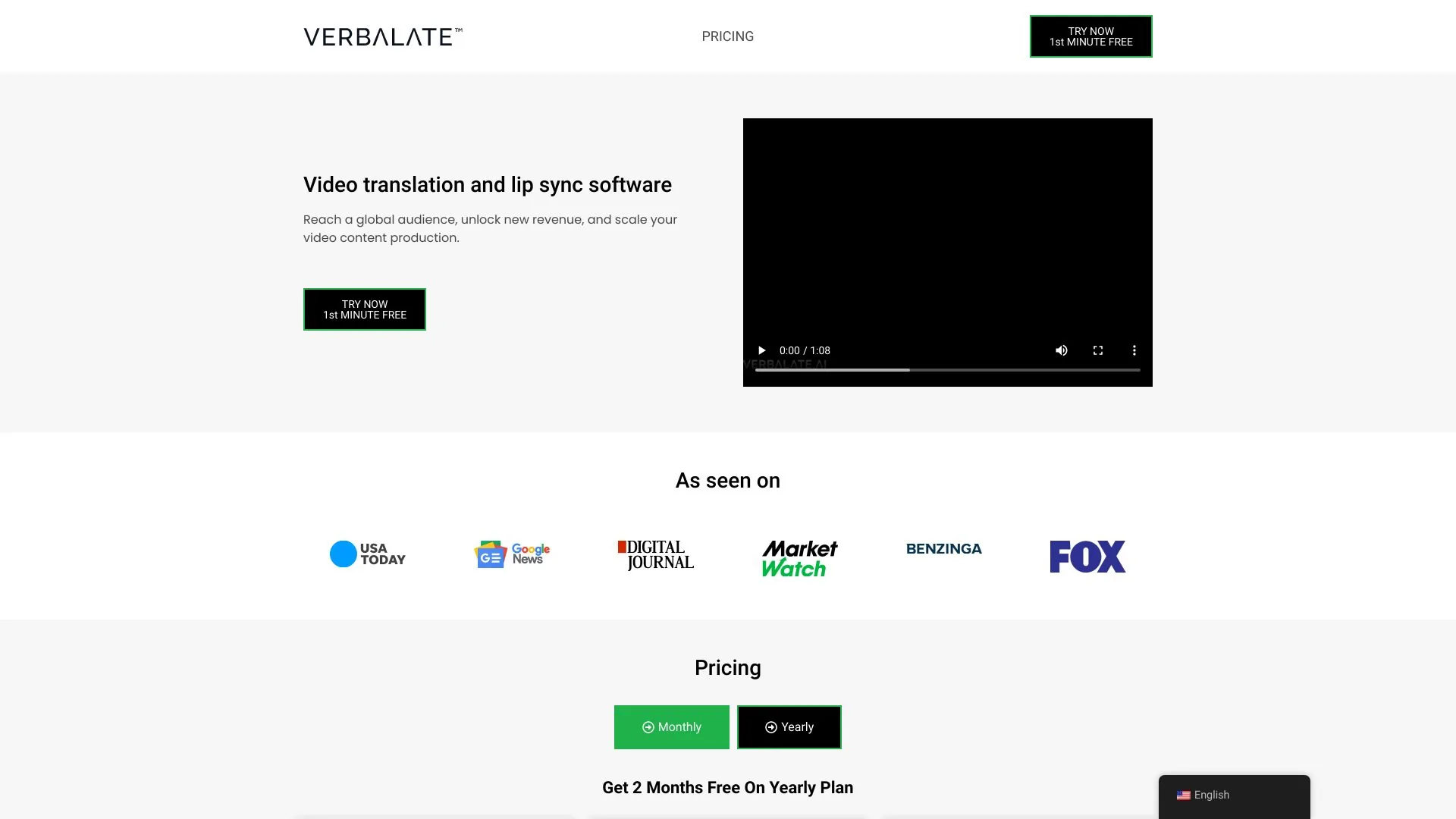 Verbalate™ screenshot