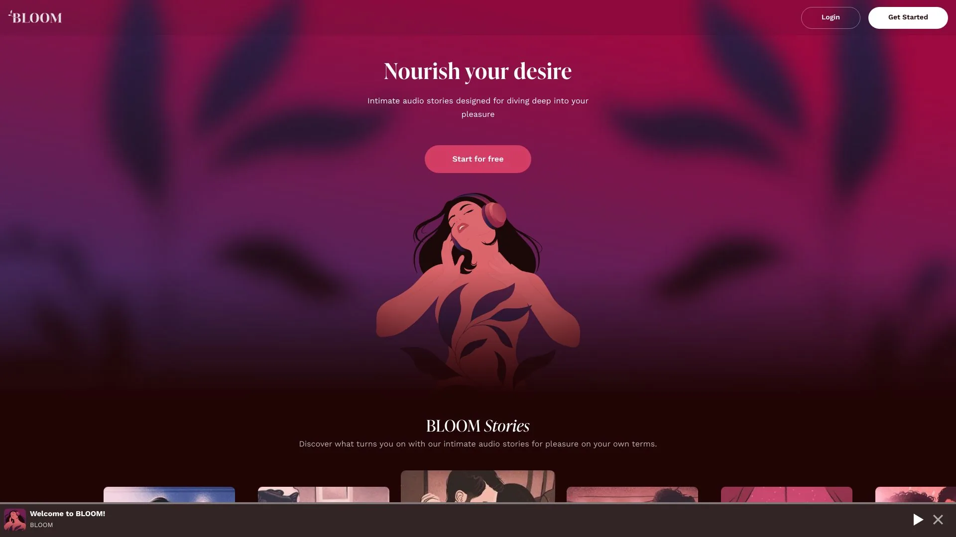BLOOM | Intimate Audio Stories & Chat screenshot