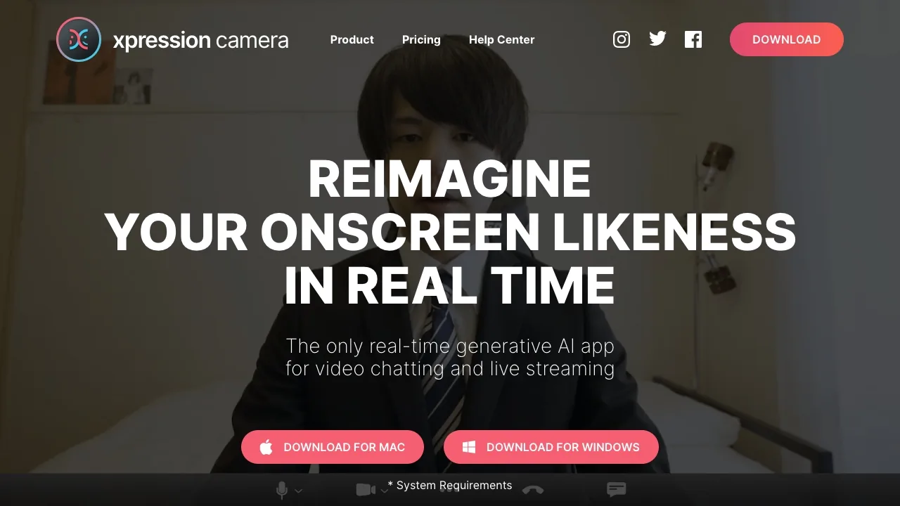 XpressionCamera screenshot