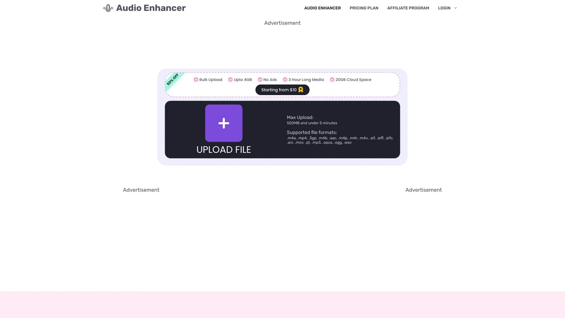 Audio Enhancer screenshot