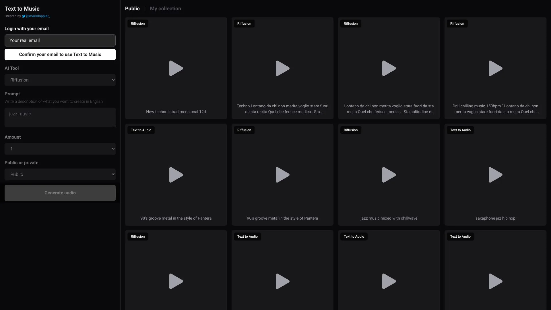 Text to Music screenshot