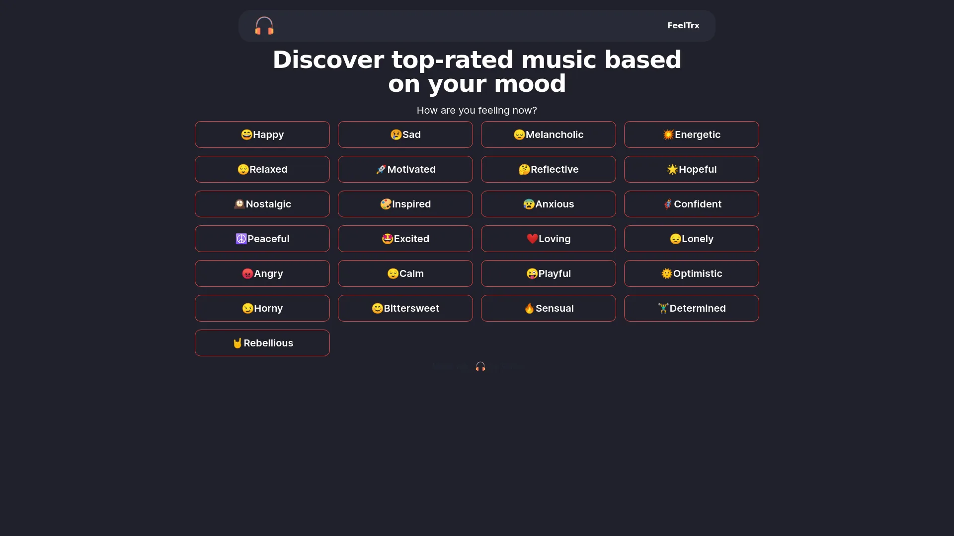 FeelTrx screenshot