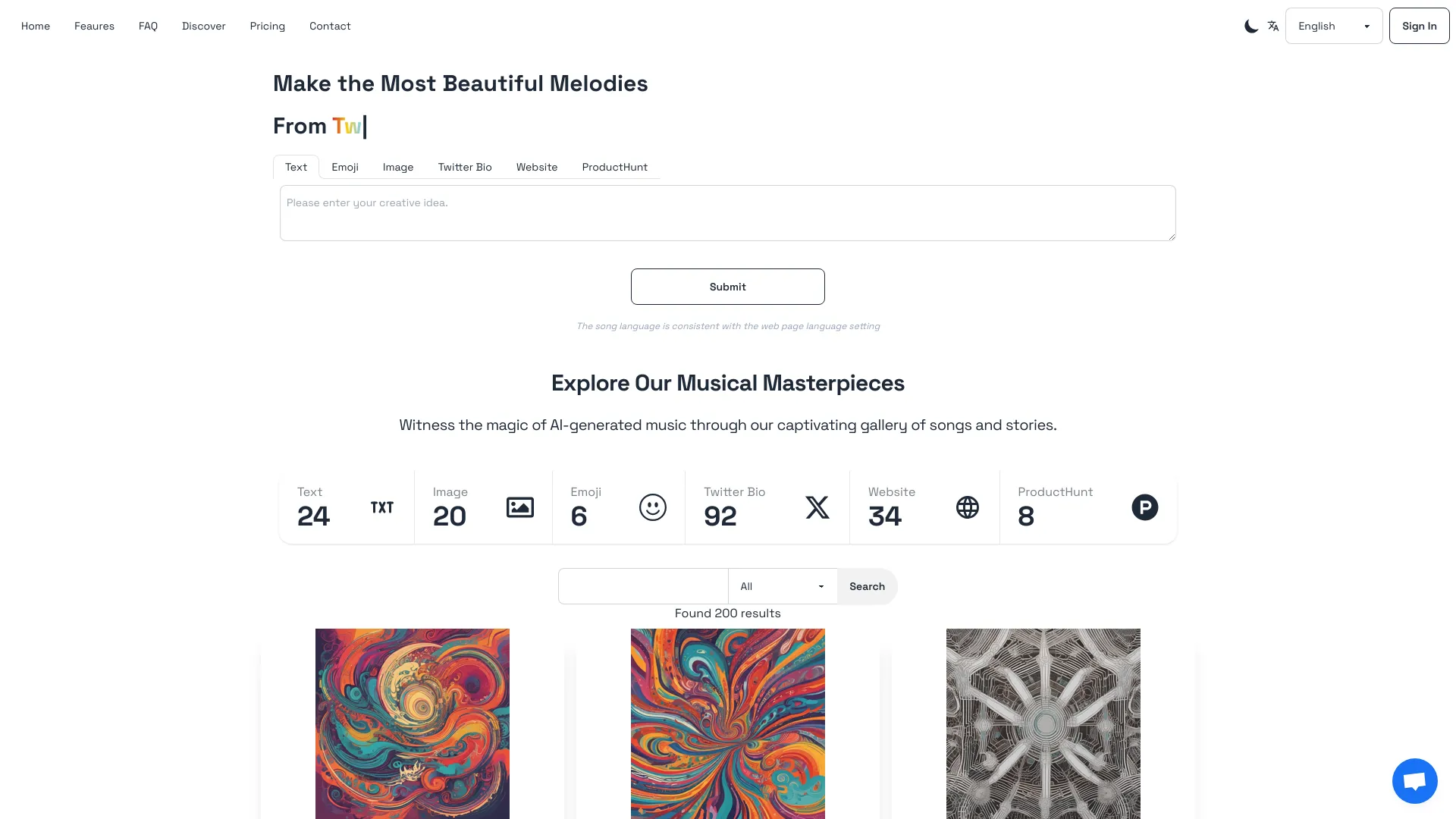 Sunoify screenshot