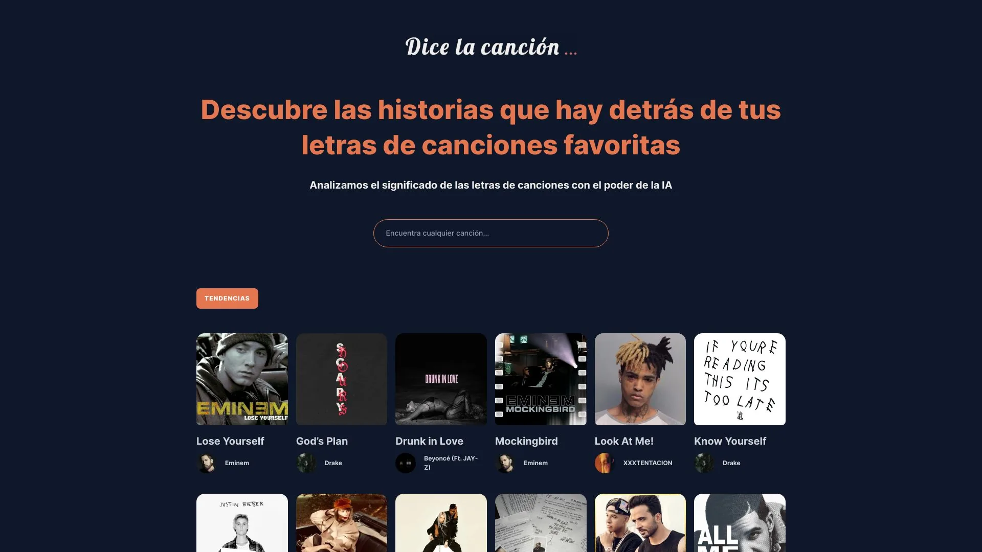 Dice la cancion screenshot