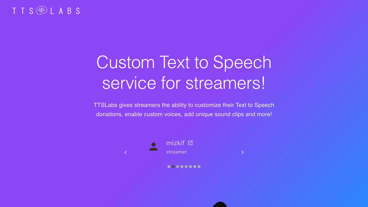 TTSLabs screenshot