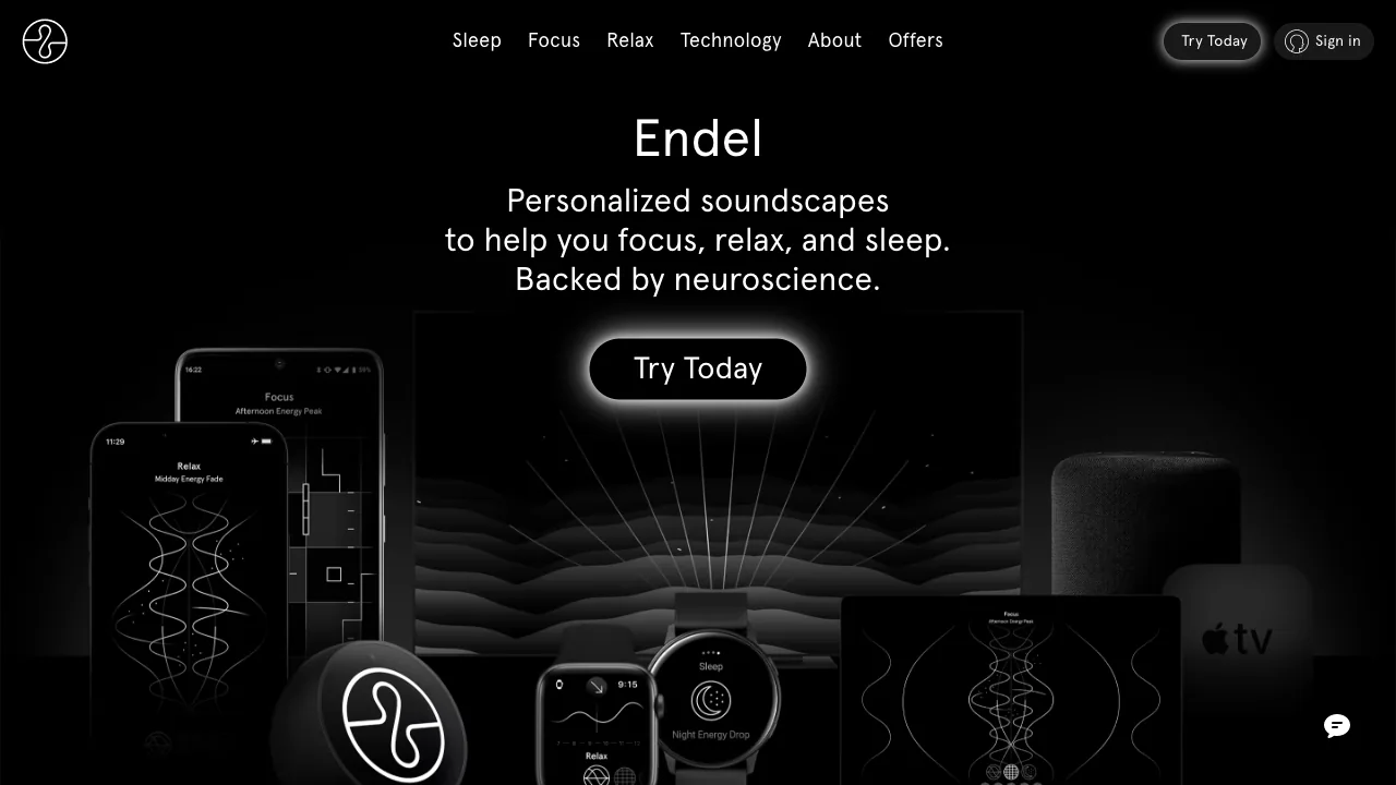 Endel screenshot