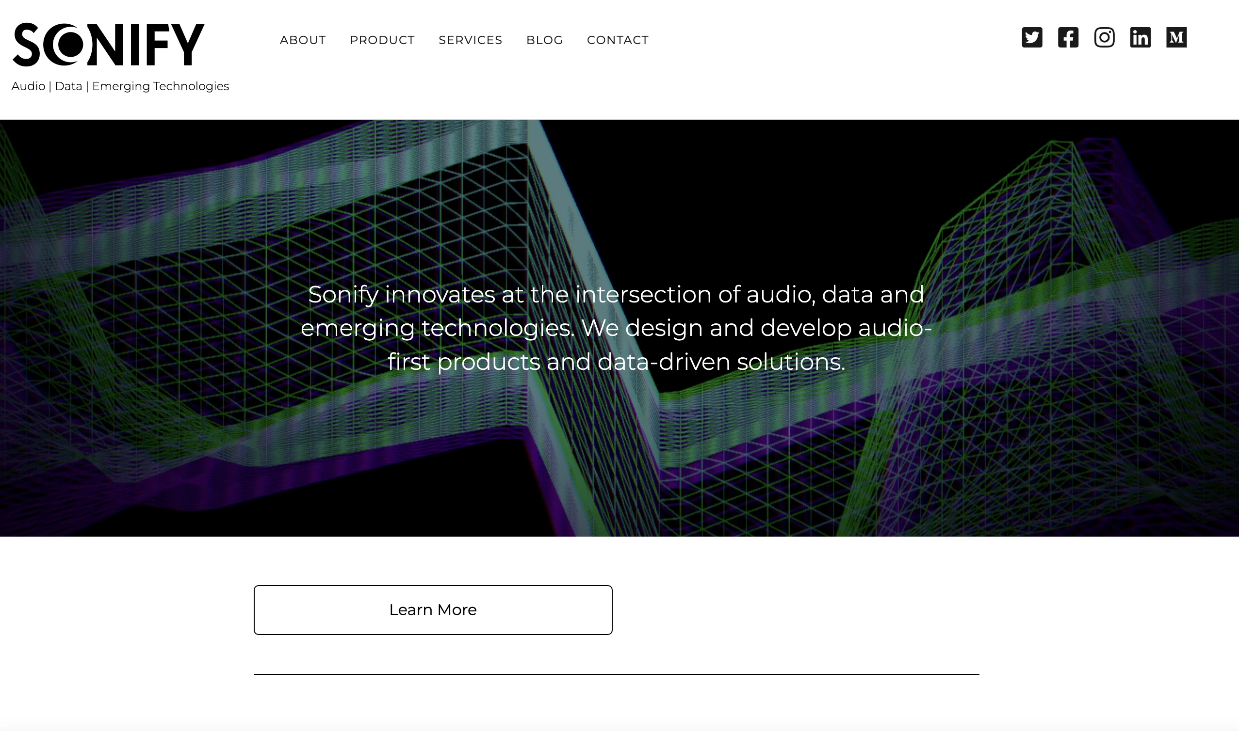 Sonify screenshot