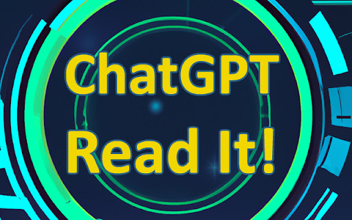 ChatGPT Speak and Read screenshot