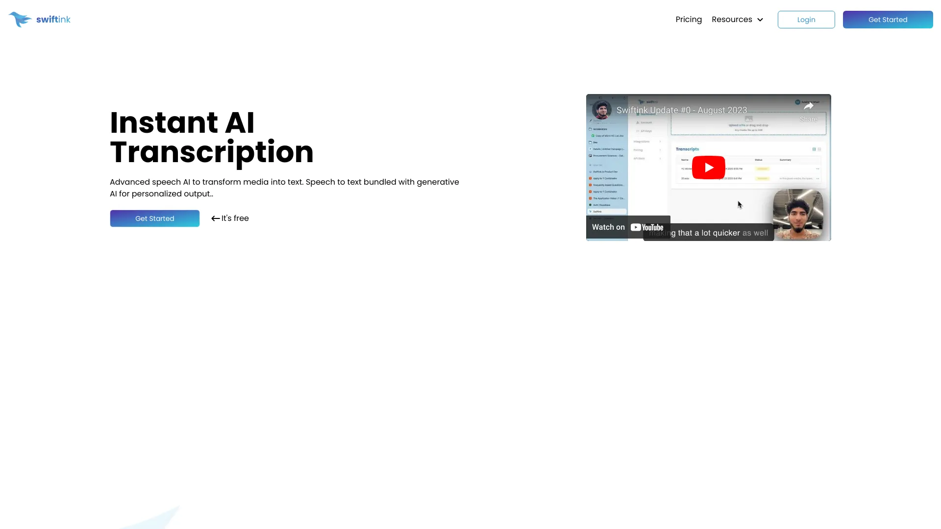 Swiftink screenshot