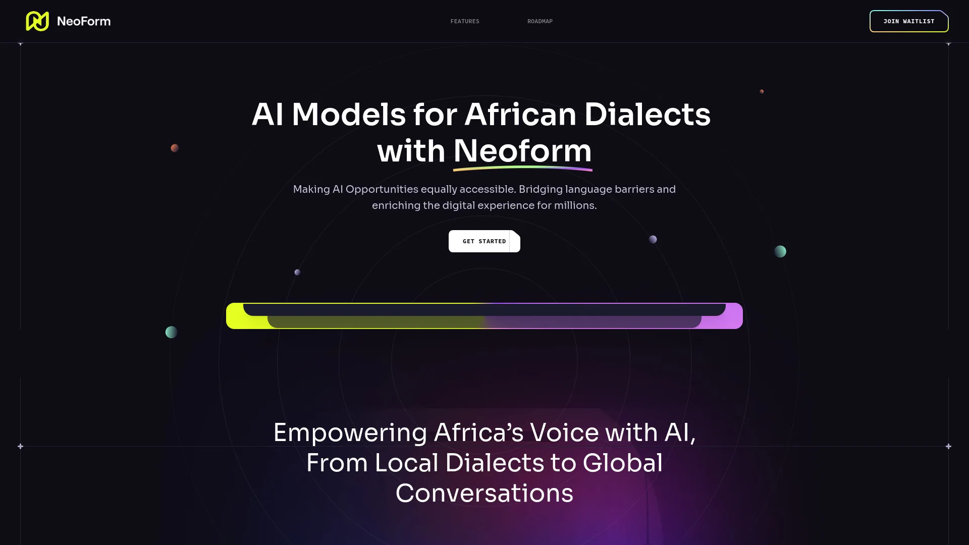 Neoform AI screenshot