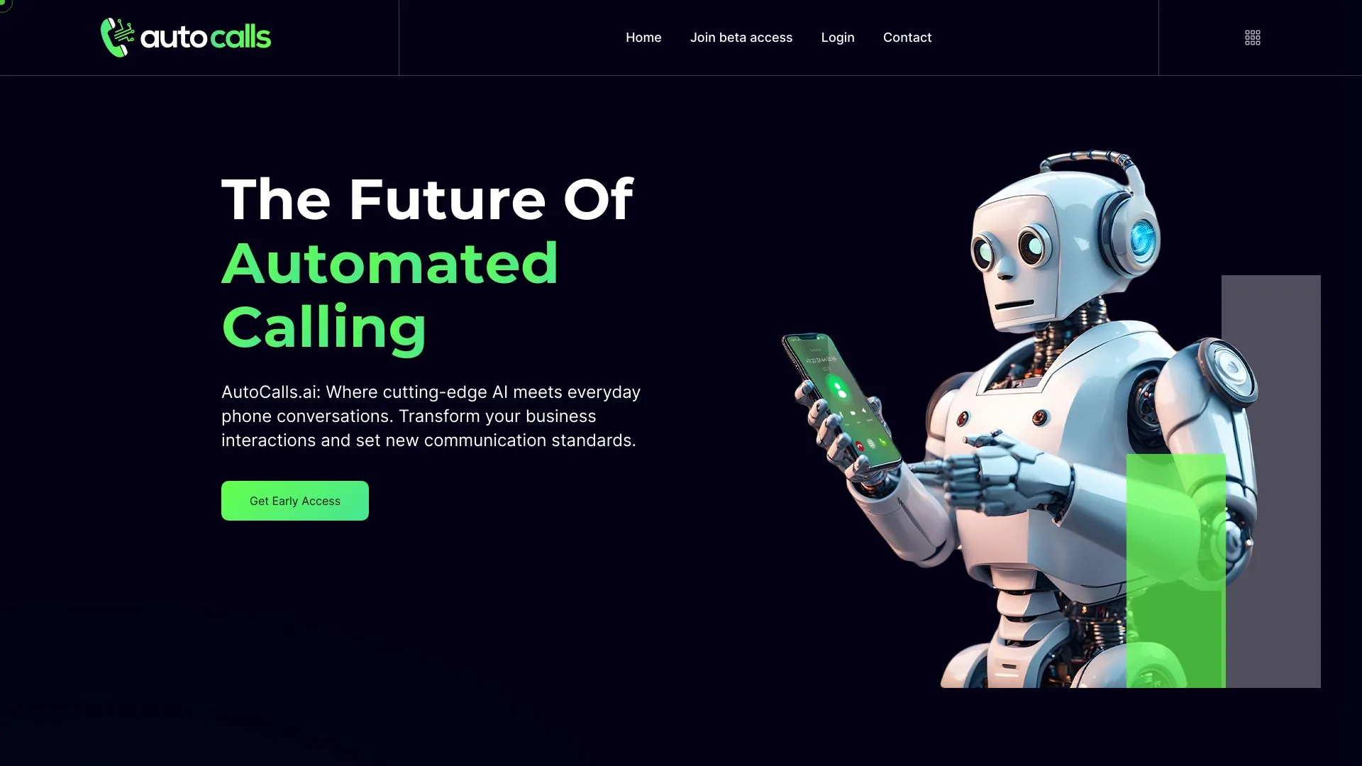 AutoCalls.ai screenshot