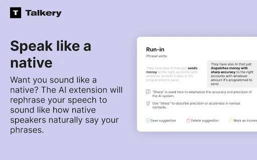 Speech Rephraser screenshot