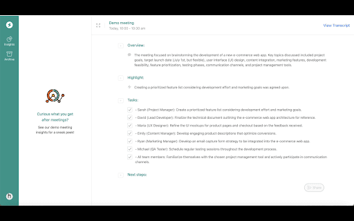 MeetMindful screenshot