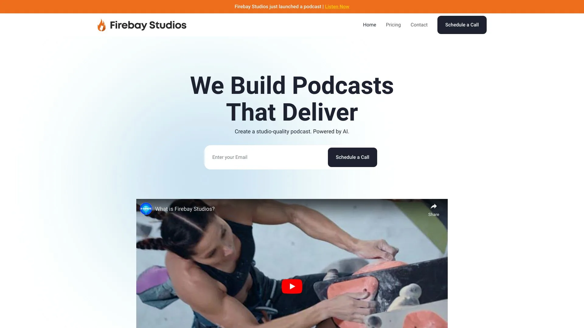 Firebay Studios | AI Audio Studio screenshot