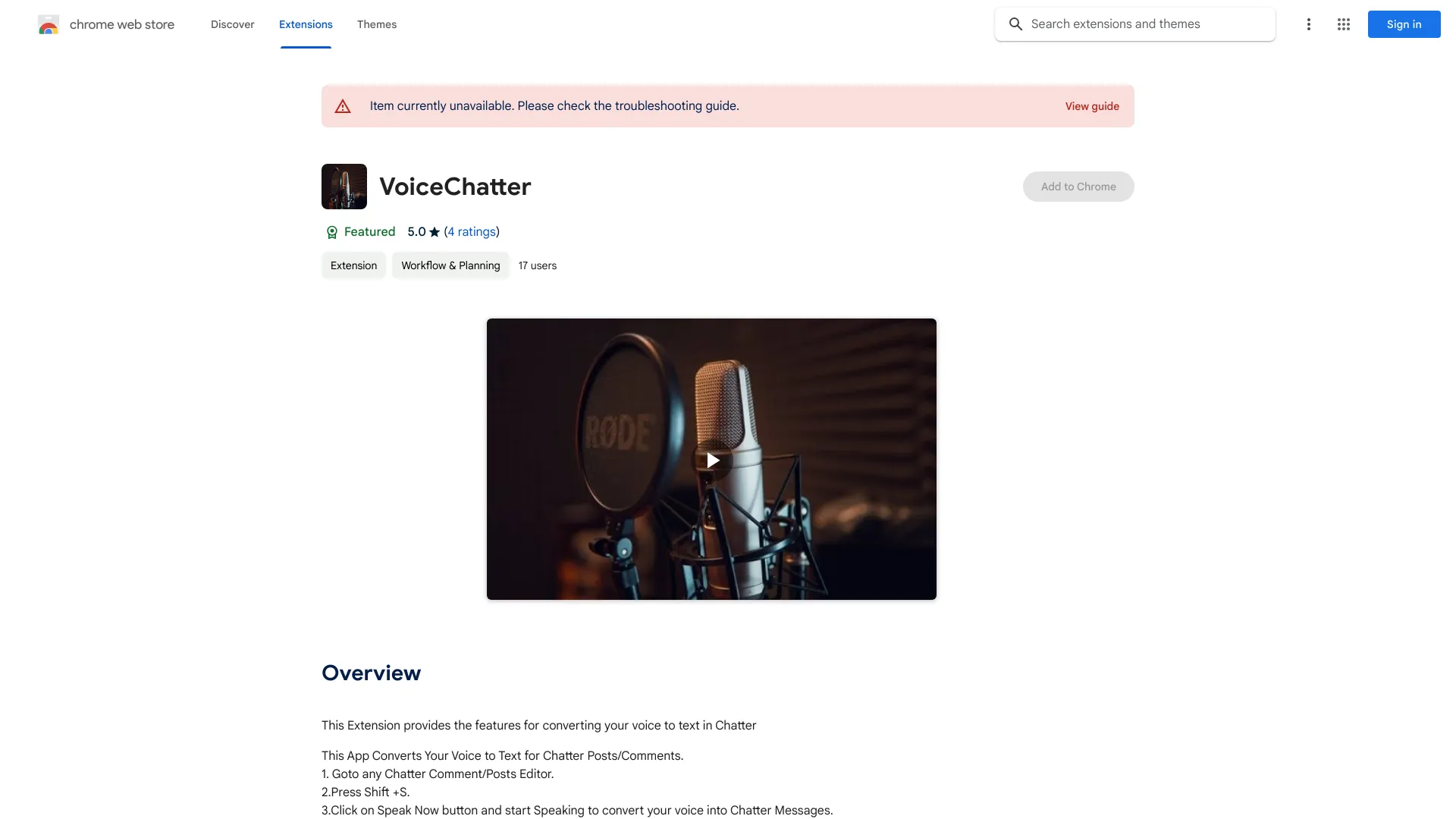 ChatterVoice screenshot