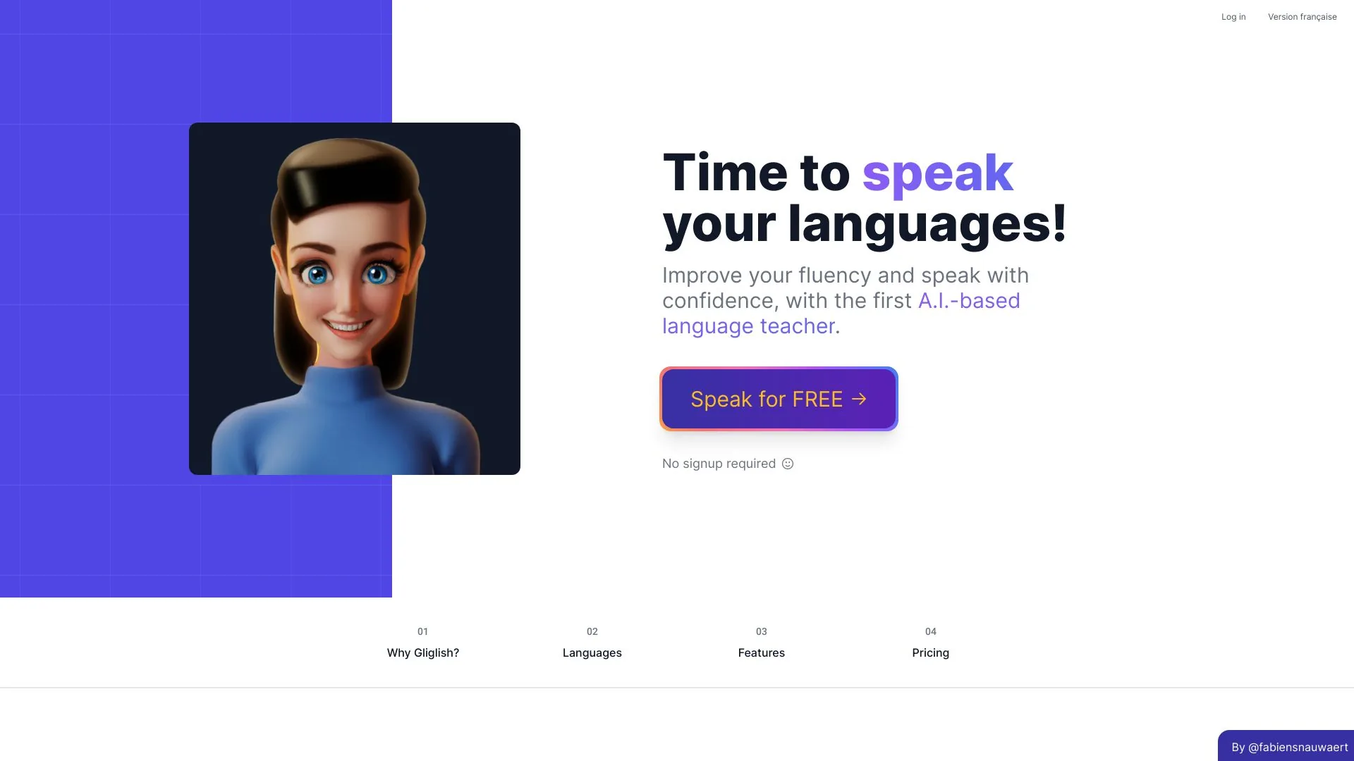 Gliglish screenshot